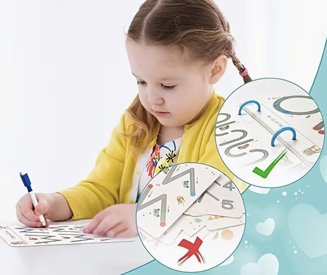 Cahier d'exercices d'apprentissage de 32 ou 48 pages