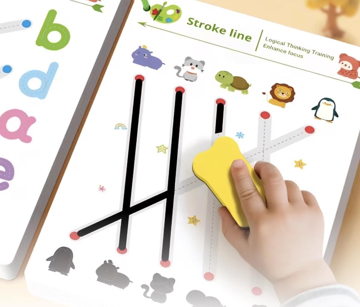 Cahier d'exercices d'apprentissage de 32 ou 48 pages