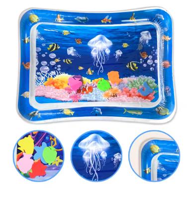 Tapis d’éveil sensoriel bébé - Tapis d’activité eau Montessori