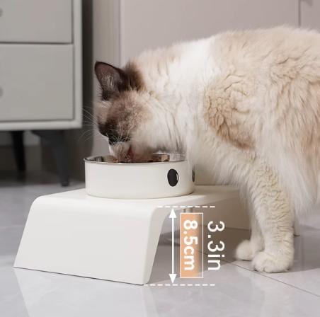 Gamelle surélevée pour chat ou chien - Confort & digestion améliorée