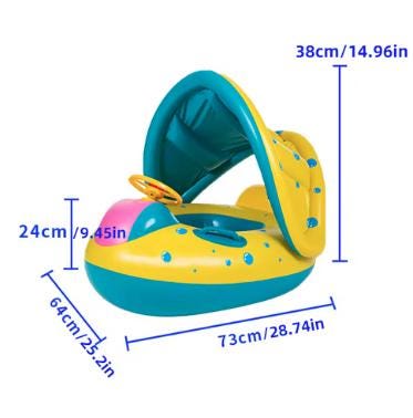 Bouée bébé avec canopy